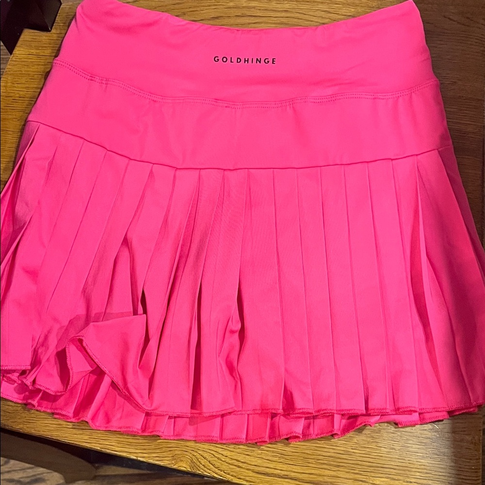Goldhinge Women's Vibrant Pink Skirt